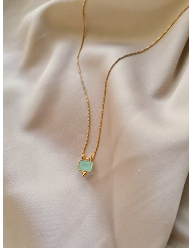 PENDENTIF AQUA CALCÉDOINE En savoir plus