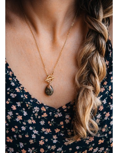 Collier Unakite - Healthy Boho la colonne vertébrale